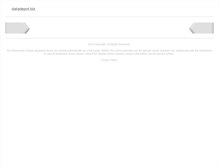 Tablet Screenshot of datadepot.biz